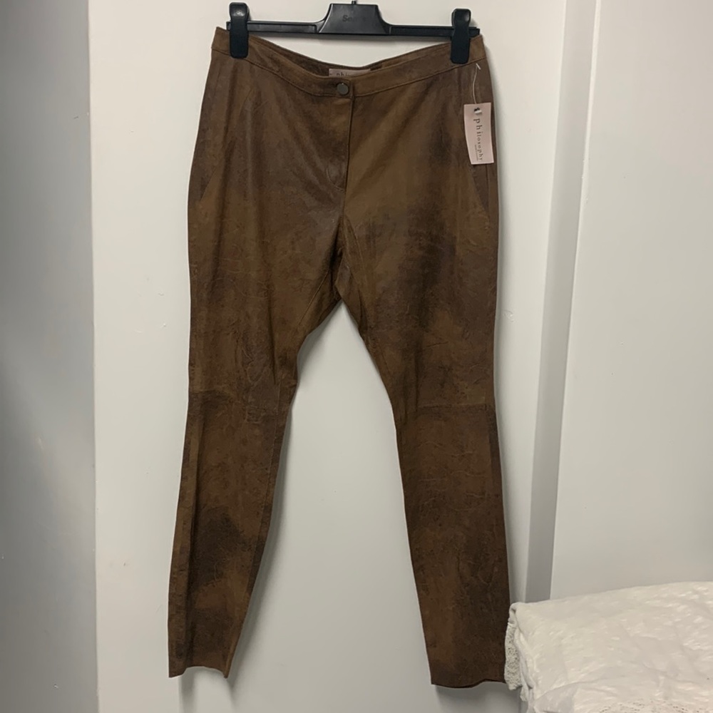NWT Philosophy Faux Leather Pants